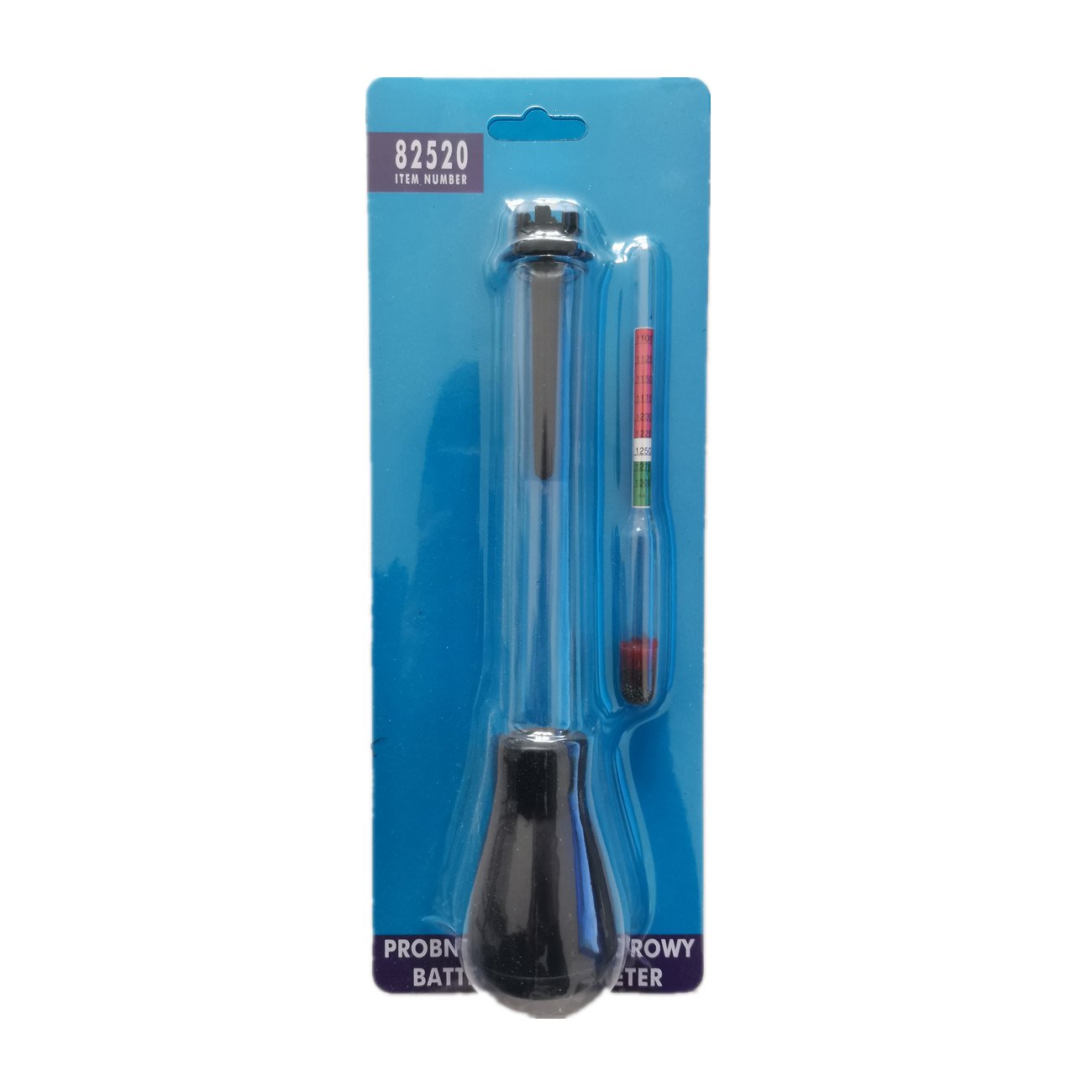 Portable battery tester hydrometer