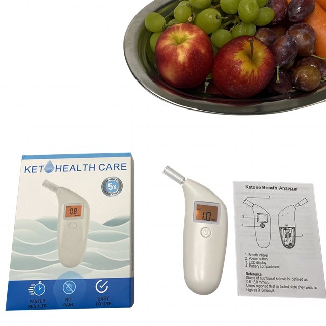 Top-Quality Digital Ketone Meter ketone tester display keto tester for health ketogenic Breath Analyzer