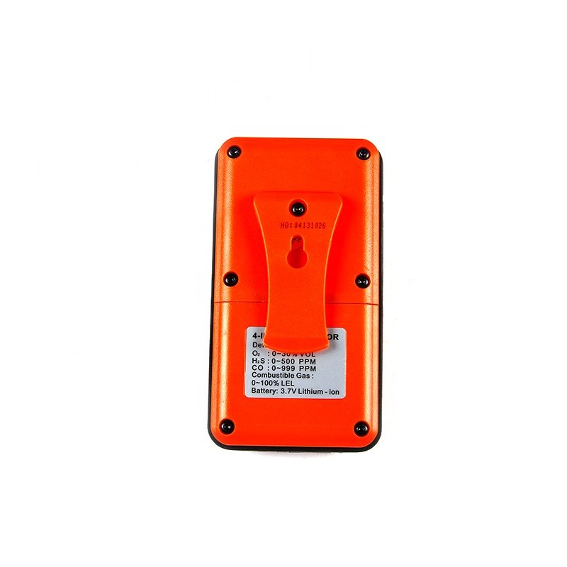 4 in 1 EU Digital Gas Detector O2 H2S CO LEL Handheld Mini Gas Analyzer Air Monitor Gas Leak Tester Carbon Monoxide Meter ST8900