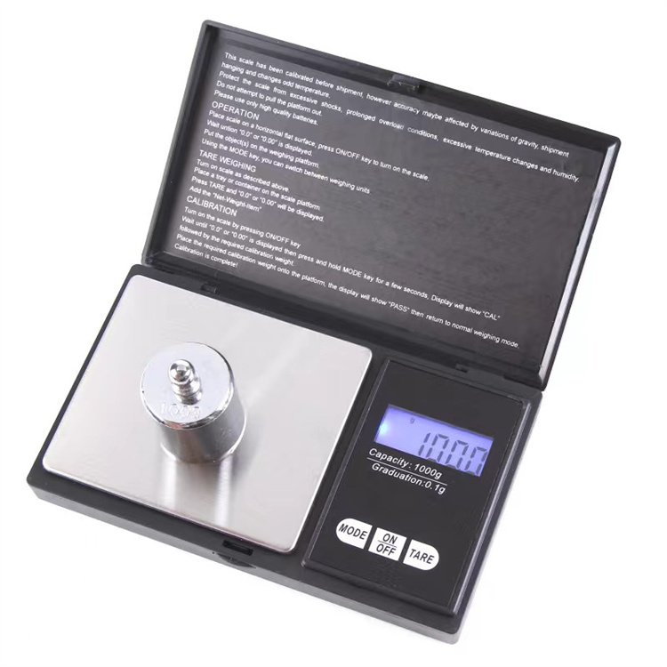 Veidt Weighing Fashion Digital LCD Display China High Quality Pocket Weighing Kitchen Scale