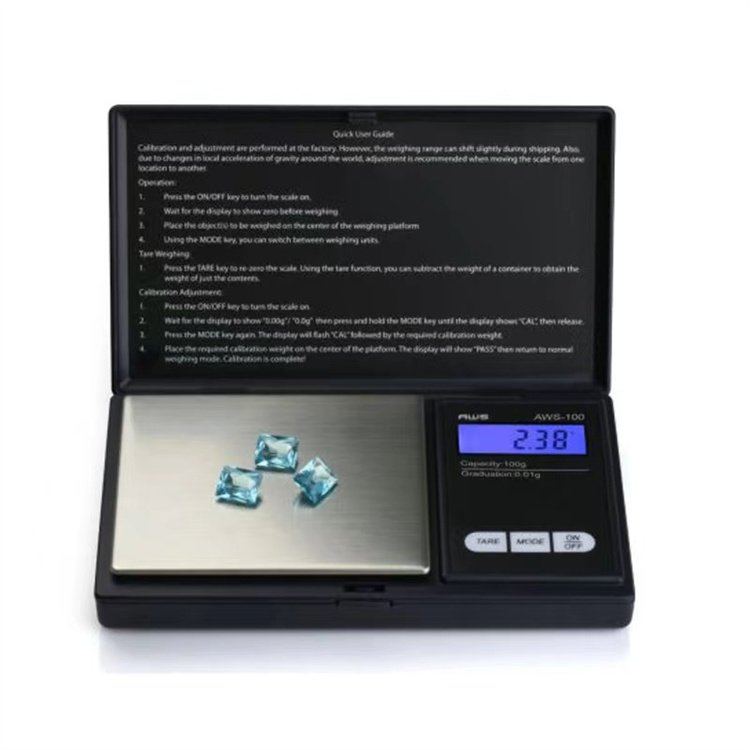 Veidt Weighing Fashion Digital LCD Display China High Quality Pocket Weighing Kitchen Scale