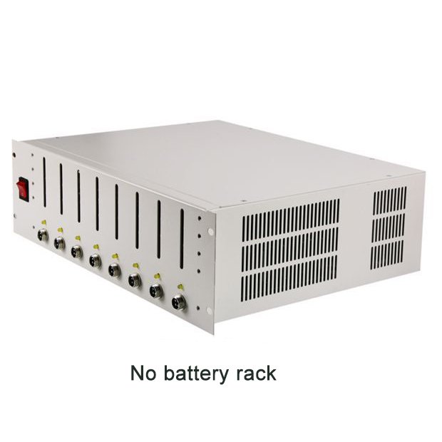 EBC-X 8 Channels 18650 Battery Capacity Tester with Battery Holder Charge & Discharge 10A Aging Test