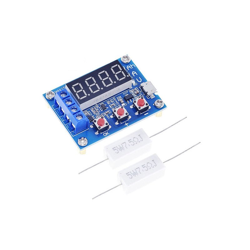 ZB2L3 Battery Capacity Tester LED Display 18650 Lithium Battery Power Supply Test Capacity Discharge Meter DC4.5-6V ZB2L3