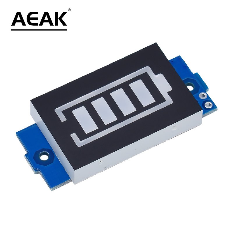 1S 2S 3S 4S 6S 7S Blue Display Lithium Battery Capacity Indicator Module 6V 12V 24V 36V 48V Lithium Battery Indicator Panel