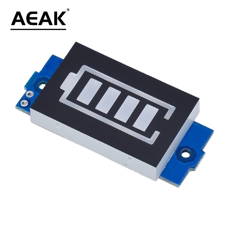 1S 2S 3S 4S 6S 7S Blue Display Lithium Battery Capacity Indicator Module 6V 12V 24V 36V 48V Lithium Battery Indicator Panel