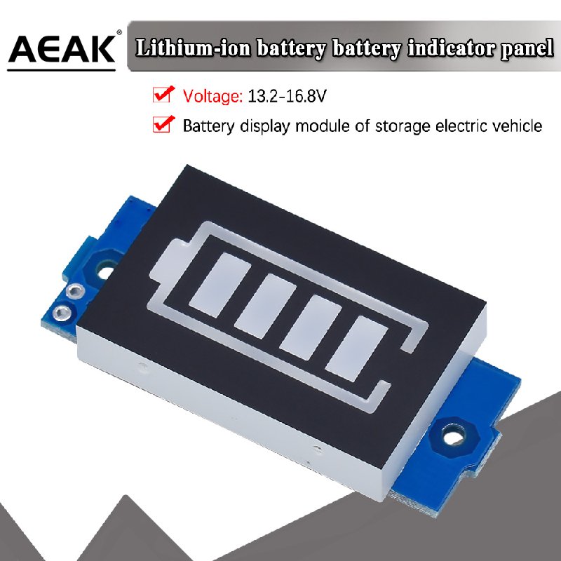 1S 2S 3S 4S 6S 7S Blue Display Lithium Battery Capacity Indicator Module 6V 12V 24V 36V 48V Lithium Battery Indicator Panel