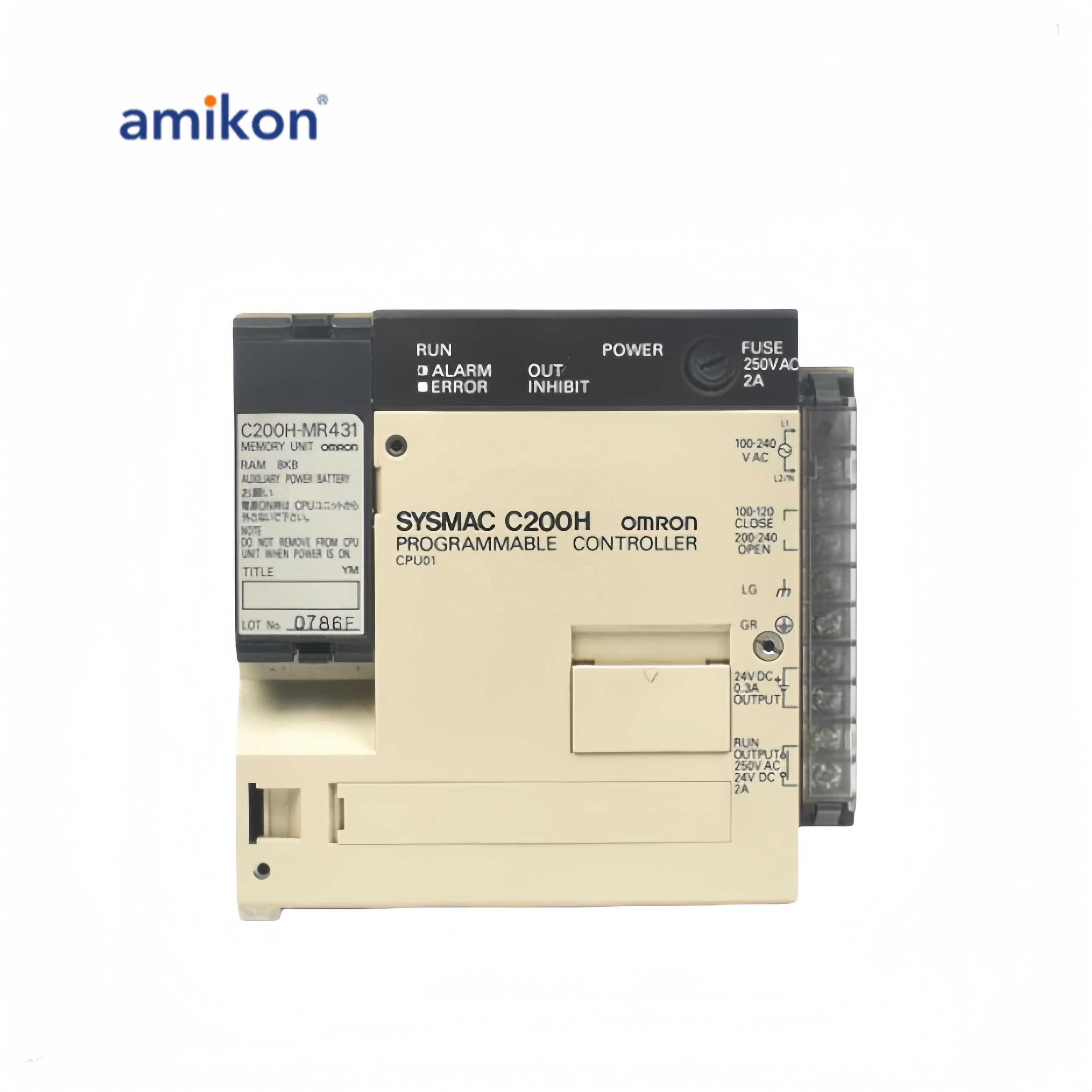 C200H-CPU01-E Programmable PLC PAC & CPU01 Dedicated Controllers High Performance Product