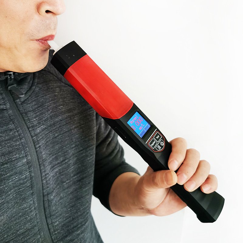 AT7200 professional alcohol tester for traffic baton quick response with built-in pump