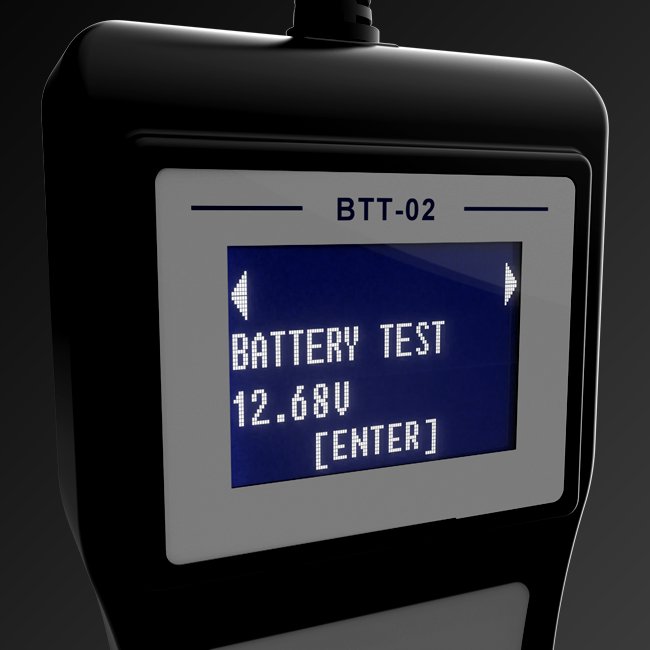 LCD battery tester analyzer