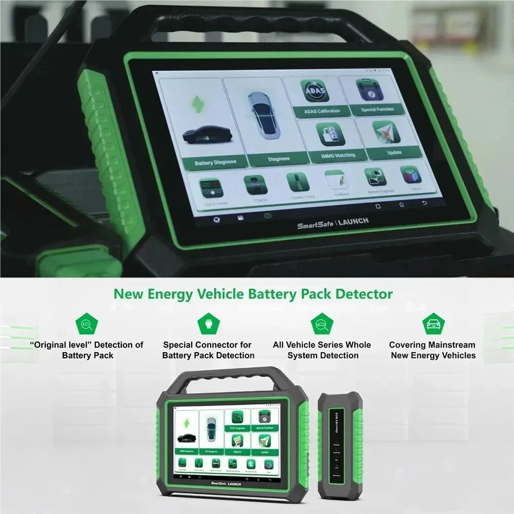 Launch X431 SmartSafe iSmartEV For Electric New Energy Vehicles iSmartEV P01 Hybrid & Battery Pack Tester & EV Diagnostic Tool