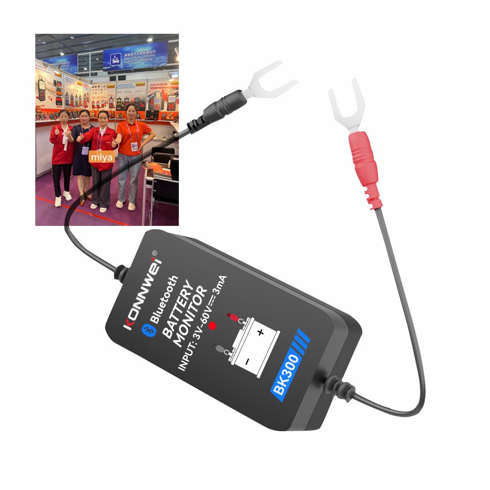 KONNWEI Brand Manufacturer Car Battery Monitor BM2 Bluetooth 5.0 All car 6V 12V 24V Battery Tester with BKmonitor Mobile APP