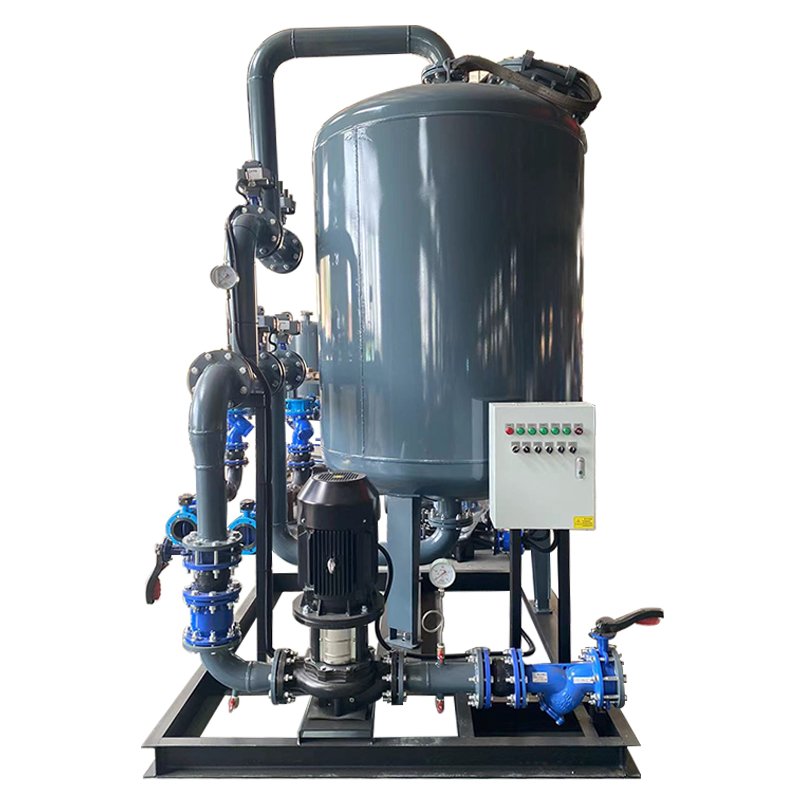 Rain water filtration solution automatic sand filter system