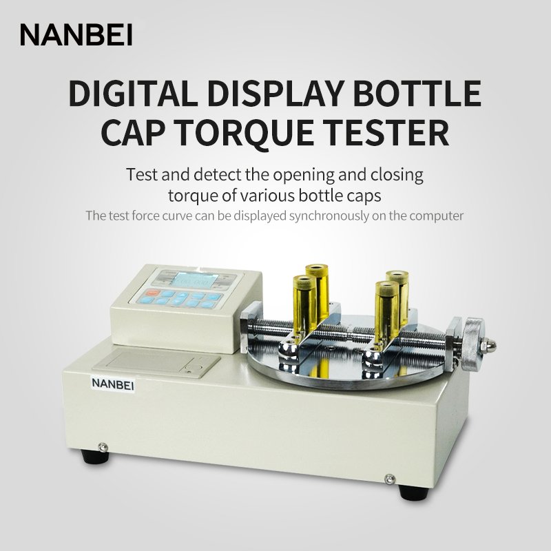 Digital measurement device automatic torque tester for bottle testing