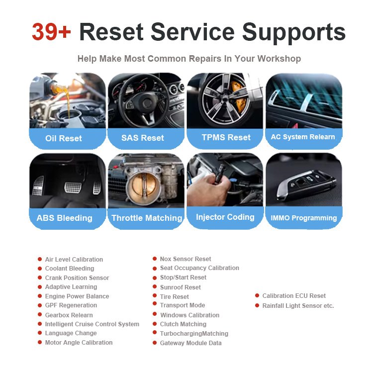 Universal Launch x431 immo plus elite 2 years free update key programming ecu coding for car scanner machine