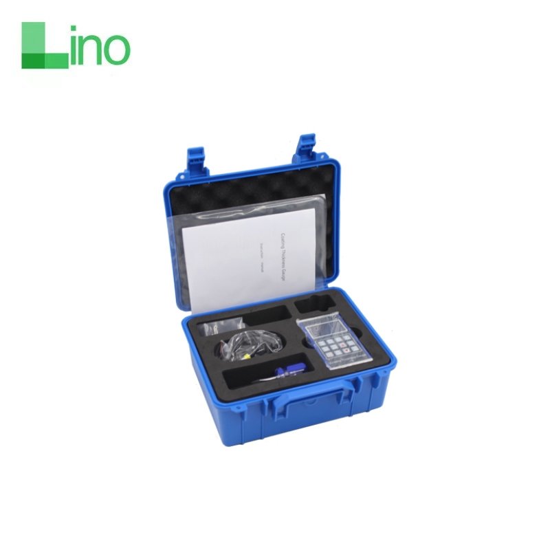 LINO Digital coating thickness tester portable ultrasonic thicknesses gauge through coating