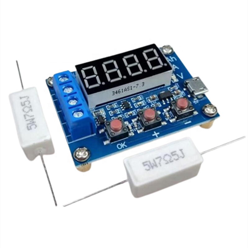 ZB2L3 Battery Tester LED Digital Display 18650 Lithium Battery Power Supply Test Resistance Lead-acid Capacity Discharge Meter