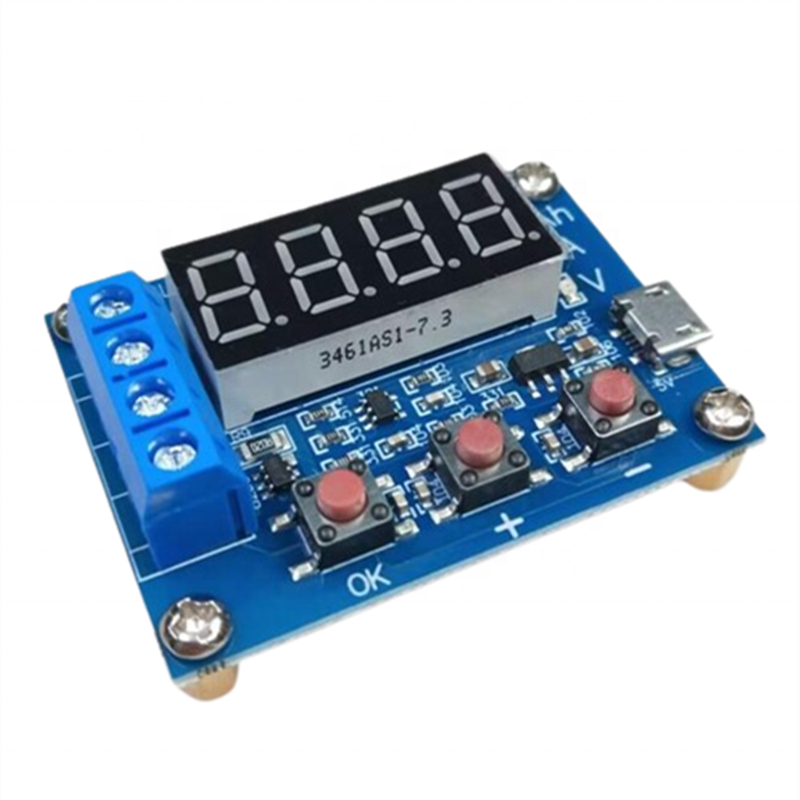 ZB2L3 Battery Tester LED Digital Display 18650 Lithium Battery Power Supply Test Resistance Lead-acid Capacity Discharge Meter