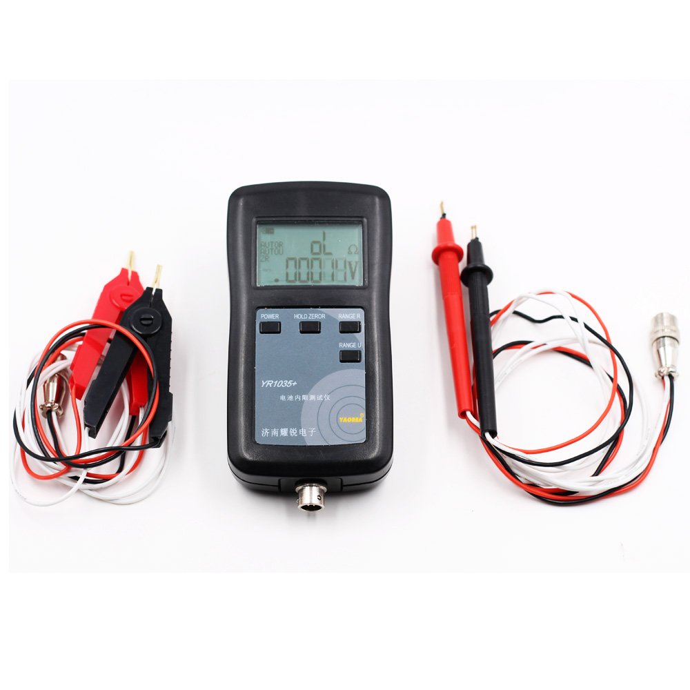 YR1035+Internal Resistance Tester 0-100v battery tester Lifepo4 Li Ion battery A-lkaline Nickel Cadmium Button Cell tester