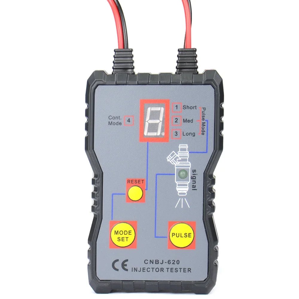 Car Fuel Injector Tester Powerful Fuel System Scan Tool Gasoline Injector Tester Automotive Universally with Spark Plug Tester