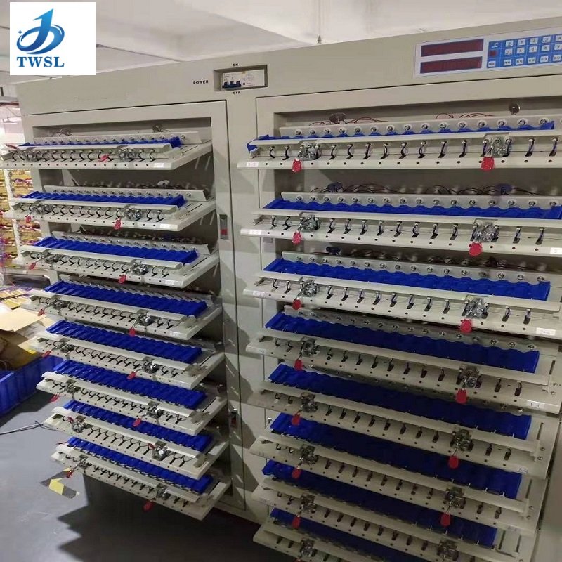 TWSL brand 18650 Lithium Cell Battery Capacity Tester 5V3a 512 Channel Li-ion Analyzer for Battery Charge and Discharge Testing