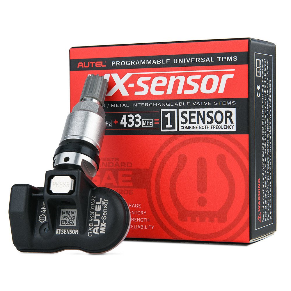 Autel Metal MX Sensor TPMS Sensor Tire Repair Tools Scanner MaxiTPMS Pad Tire Pressure Monitor Tester Programming MX-Sensor