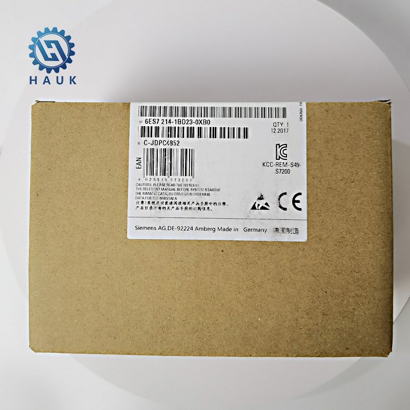 Siemens original new 6ES7 214-1BD23-0XB0 CPU module Siemens s7 1200 plc pac dedicated plc s7-300 programming controller supplier