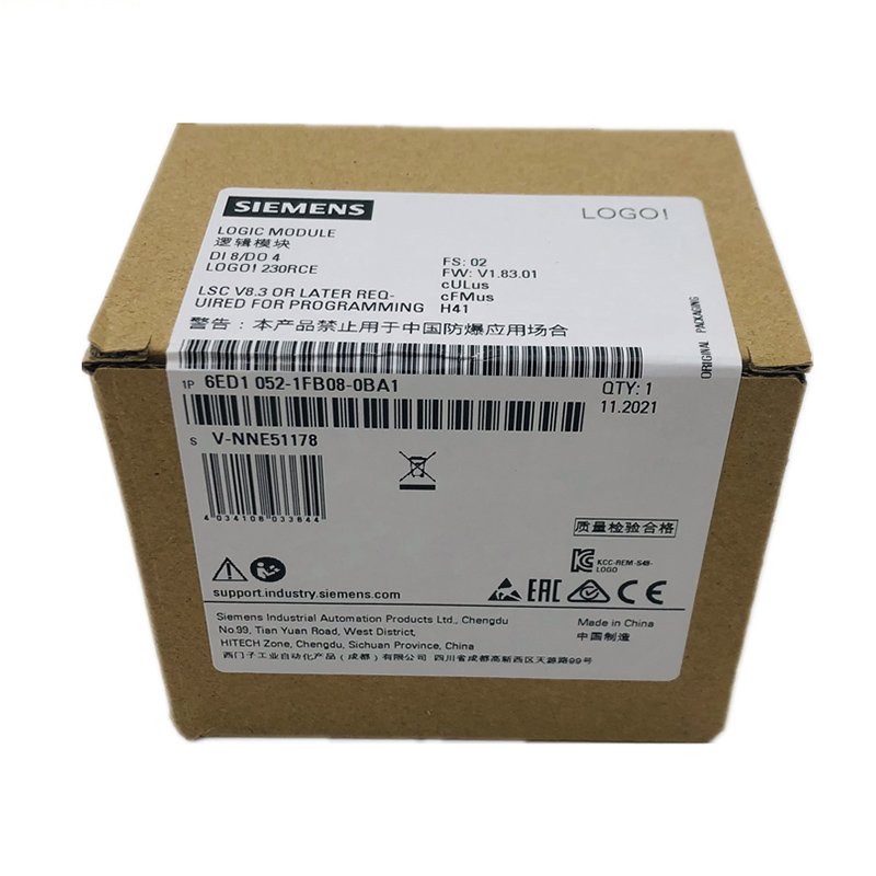 plc pac dedicated controllers LOGO programming controller 6ED1052-1FB08-0BA1 splitter module new and original