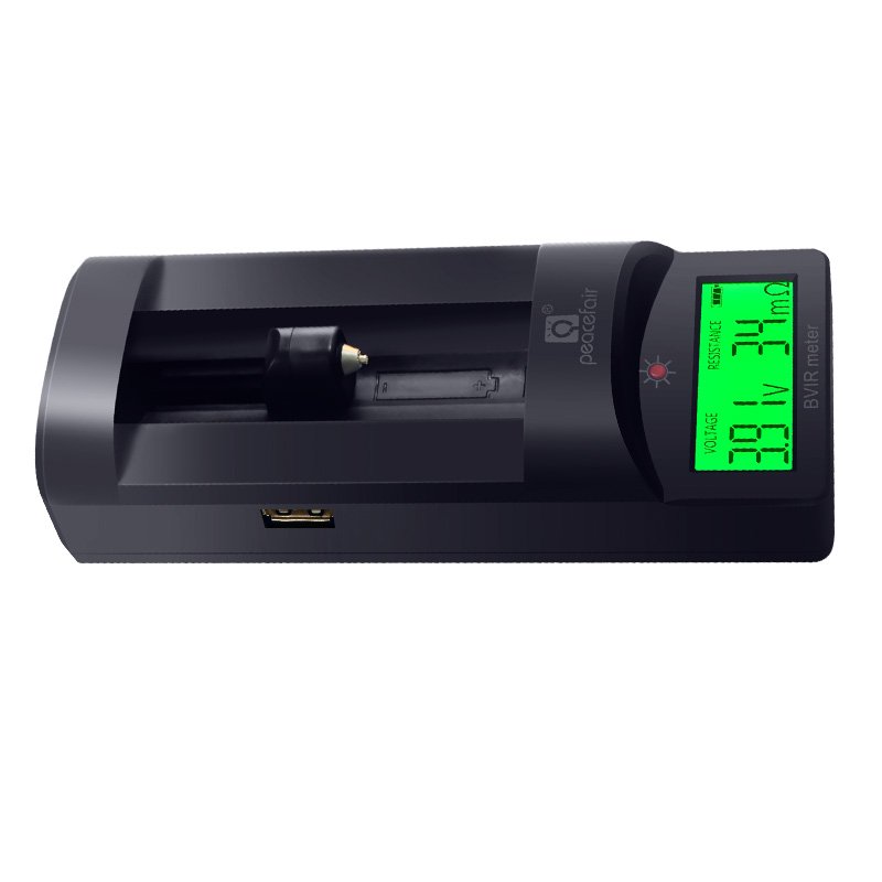 Peacefair High-Precision DIY 4-Wire Kelvin Clip USB Battery Tester Internal Resistance 18650 Lithium Batteries Upgrade
