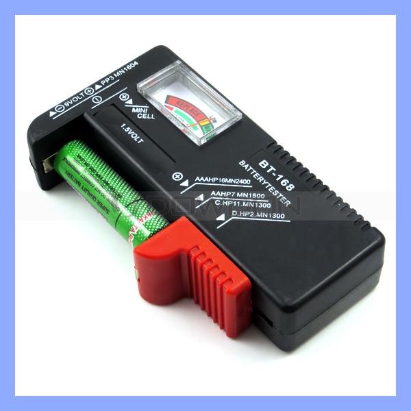 Digital Battery Tester Universal Battery Tester Checker AA AAA 9V Button PTCT Battery Capacity Tester
