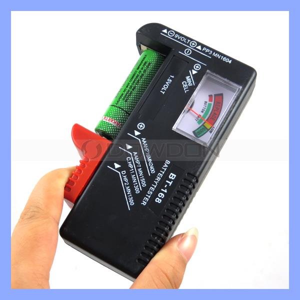 Digital Battery Tester Universal Battery Tester Checker AA AAA 9V Button PTCT Battery Capacity Tester