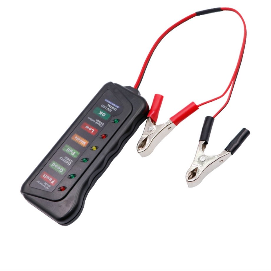 Digital display battery measuring instrument, car battery level, electric vehicle battery tester