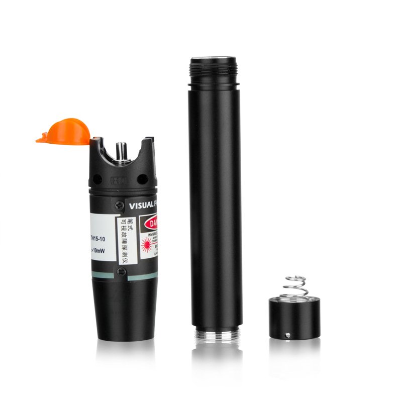 Tanghu best quality-Visual Fault Locator Red Light Pen 650nm 10mW 10KM VFL Fiber Laser Test Pen