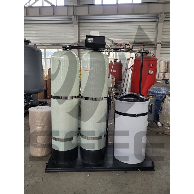 automatic softened water equipment Demineralized water system for removing calcium magnesium ions Water softening resin filter
