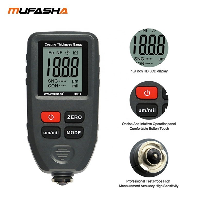 MUFASHA DFT dry film coating thickness meter tester