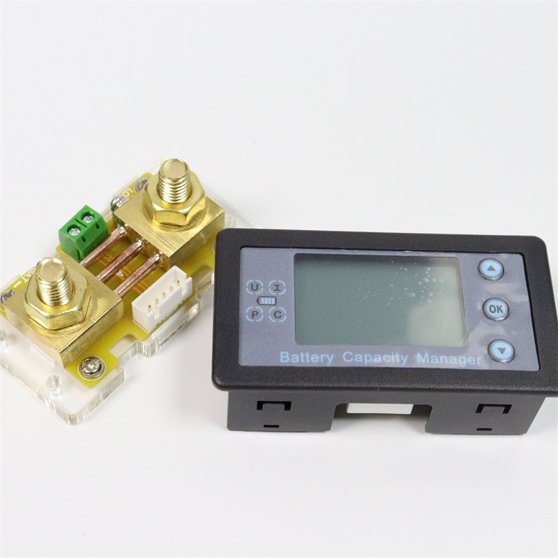 VA9210 DC8-120V Digital Voltmeter Ammeter Battery Capacity Indicator Hall Coulomb Meter Tester Power Detector Energy Test Meter
