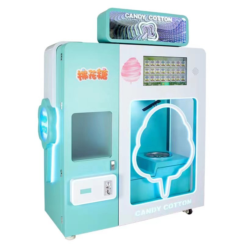 High Quality Commercial Multi-Colored Sweet Floss Sugar Cotton Candy Pack