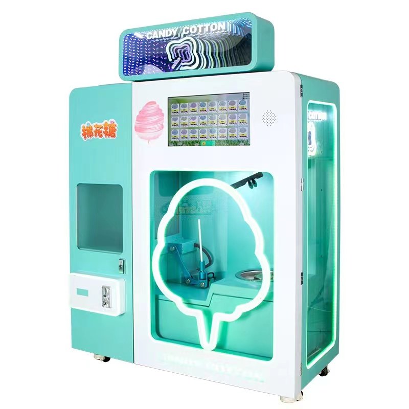 High Quality Commercial Multi-Colored Sweet Floss Sugar Cotton Candy Pack