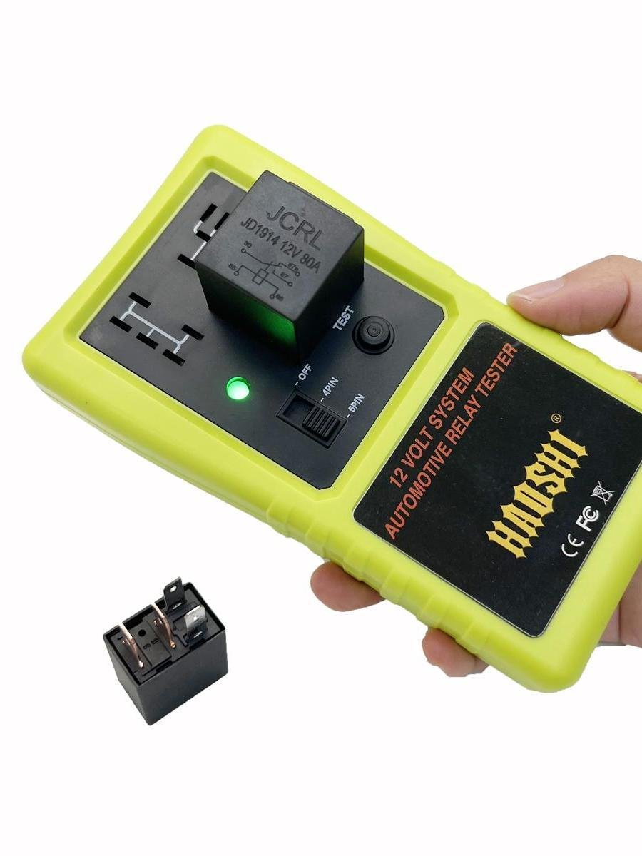 12V Car Electronic Automotive Relay Tester Universal For Cars Auto Battery Checker