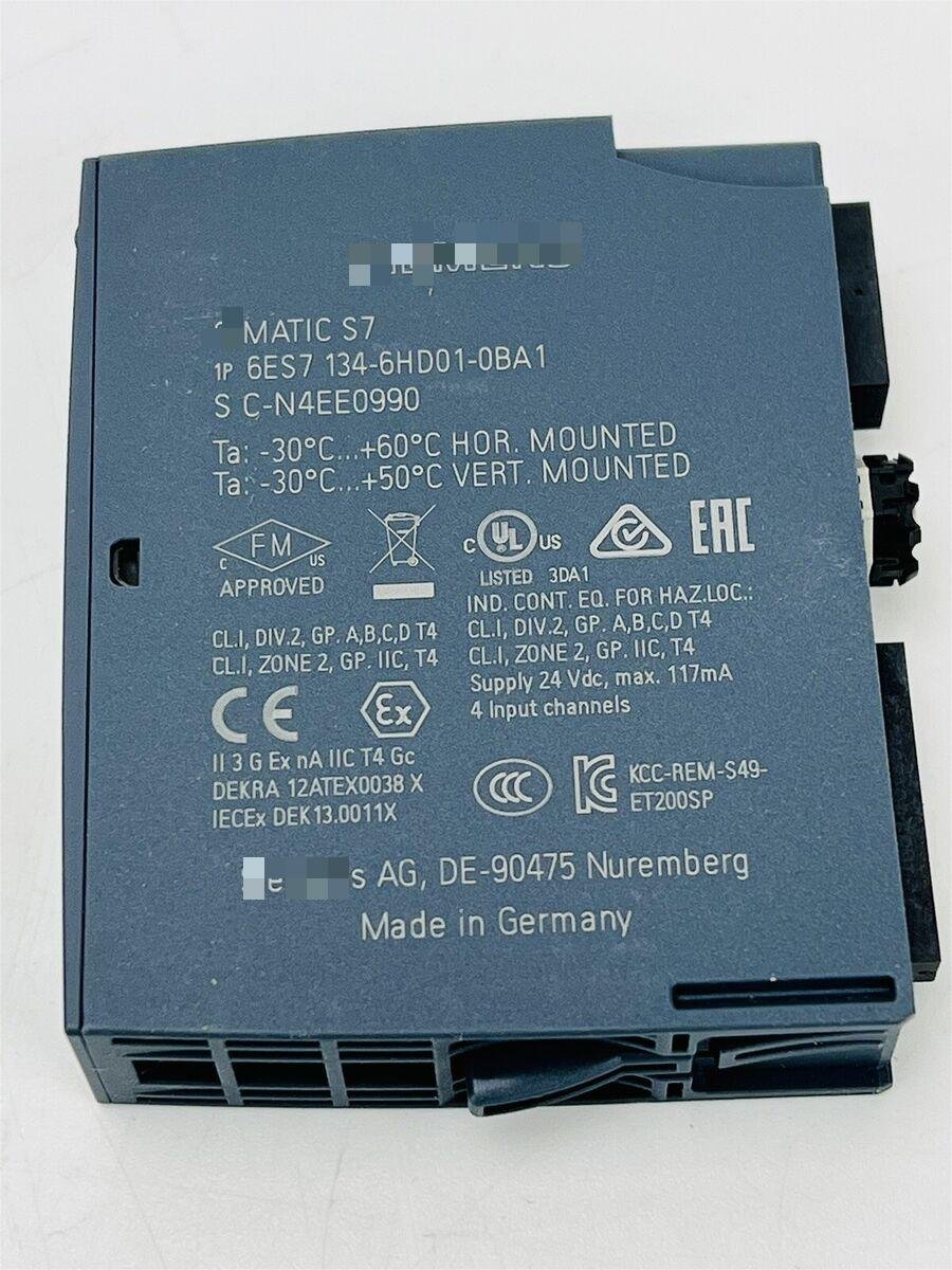 New Original ET 200SP Analog Input Module 6ES7134-6HD01-0BA1 AI 4xU/I 2-/4-Wire 16 Bit Stock In Warehouse