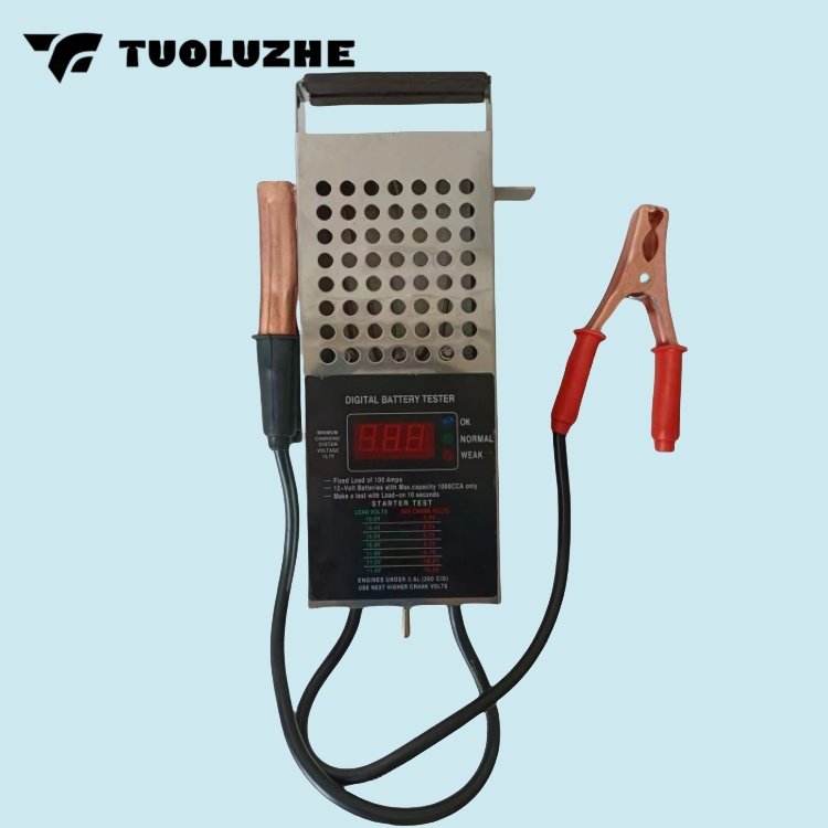 Multi functional automotive battery testing tool with digital display style automotive digital battery testers 12V