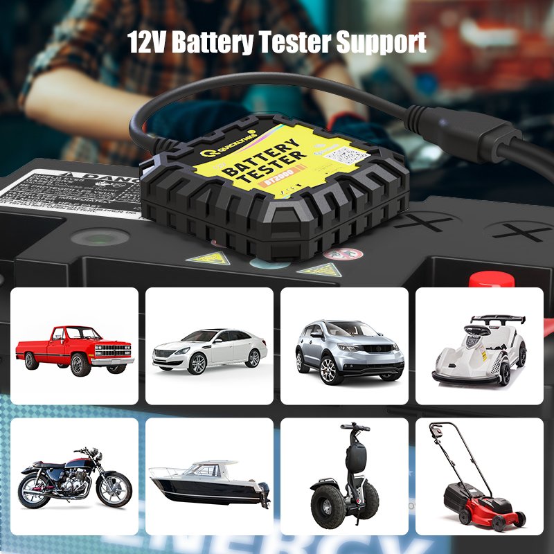 Car Battery CCA test Battery Battery monitor Health Analyzer Charging Test SOC SOH CCA VOL Internal resistance Quicklynks BT2000