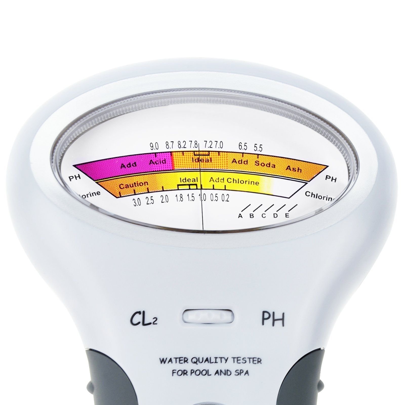 Handy Digital Ph Chlorine Meter Swimming Pool Spa Water Quality Analysis Tester