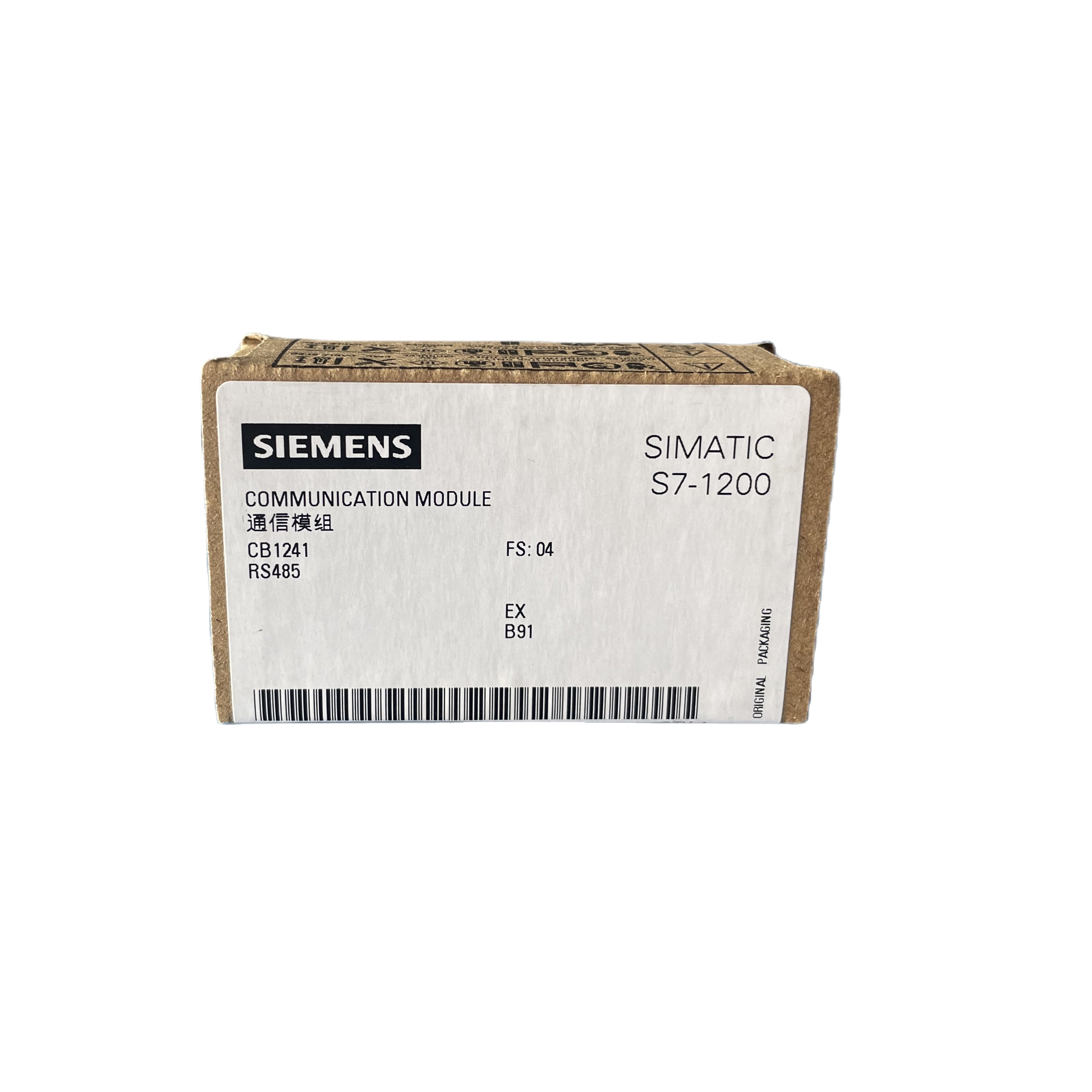 SIEMENS SIMATIC S7-1200 Communication Board CB1241 RS485 6ES7241-1CH30-1XB0 PLC PAC & Dedicated Controllers Type