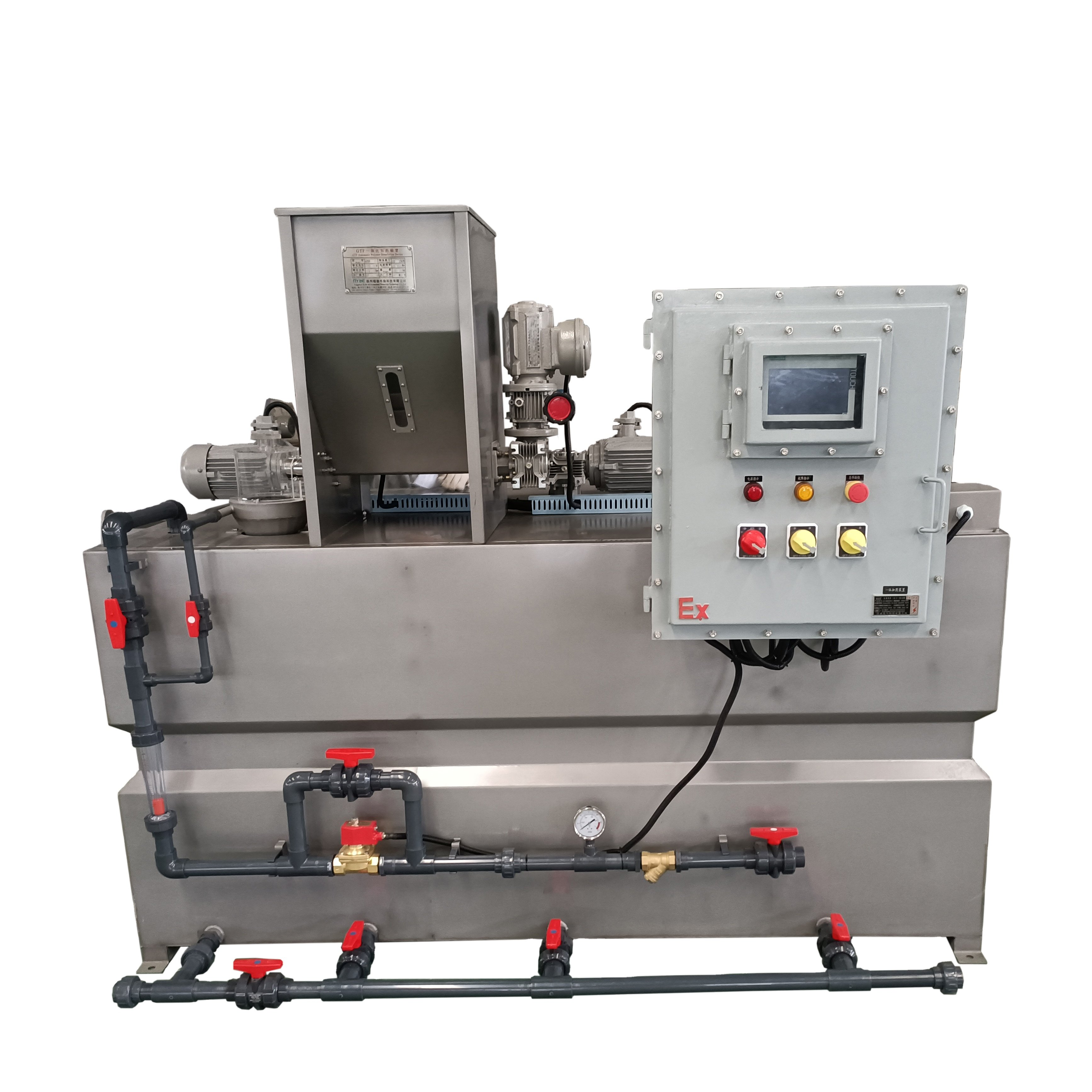 Powder dosing system in Waste Water Treatment Chemical Liquid Dosing System GTF3000