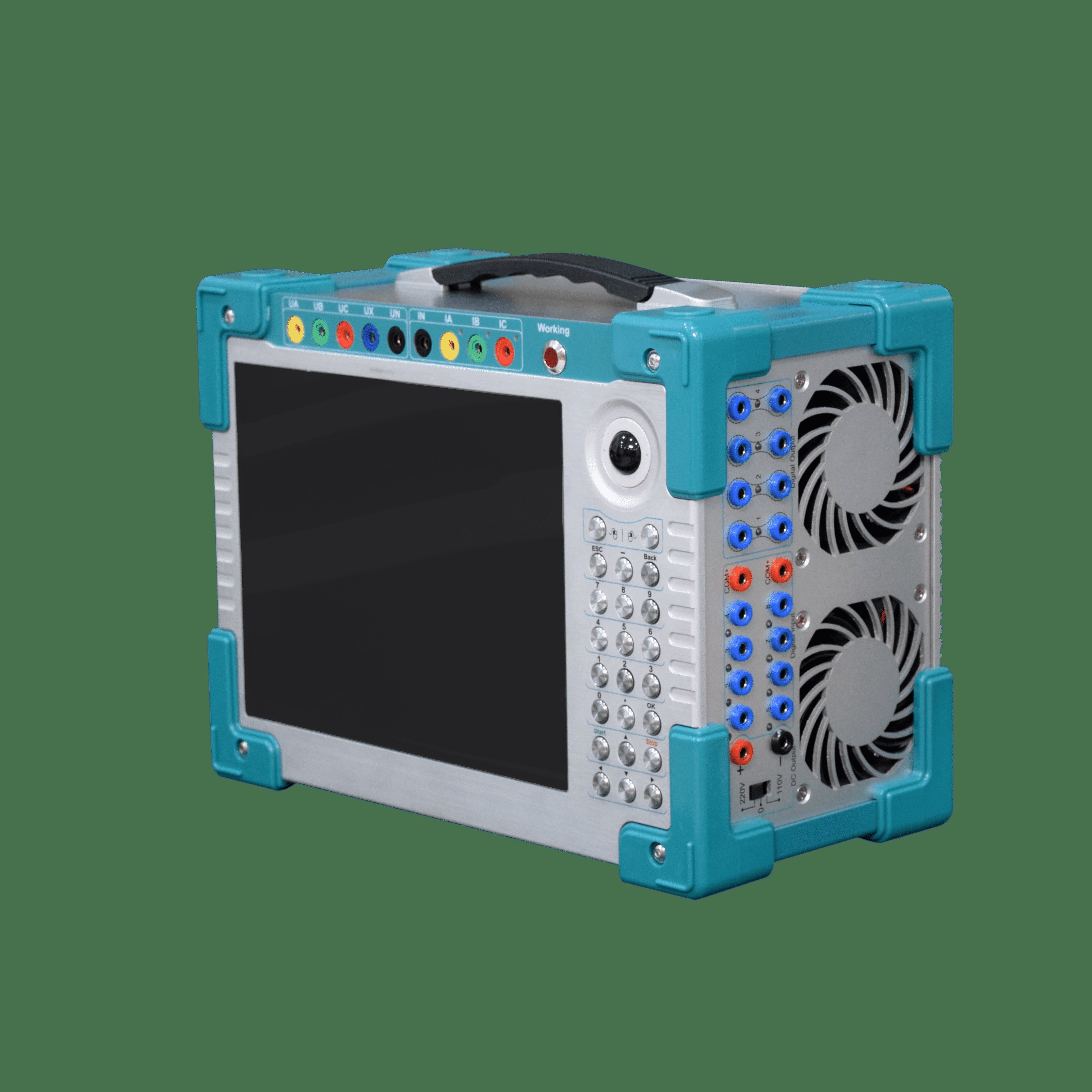 New type of AC/DC tester, fully automatic microcomputer S10C (Battery Edition) three-phase relay protection tester