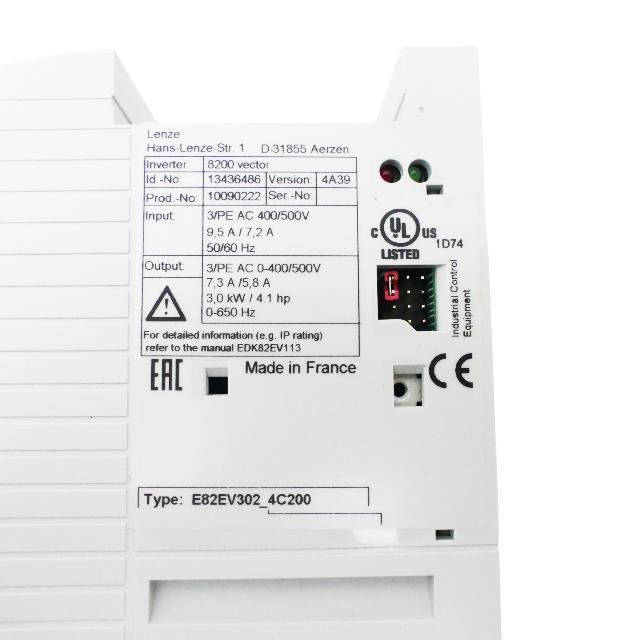 Original PLC E82EV302_4C200 E82EV302K4C200 Inverter 13436486 Verses 4A39 best price