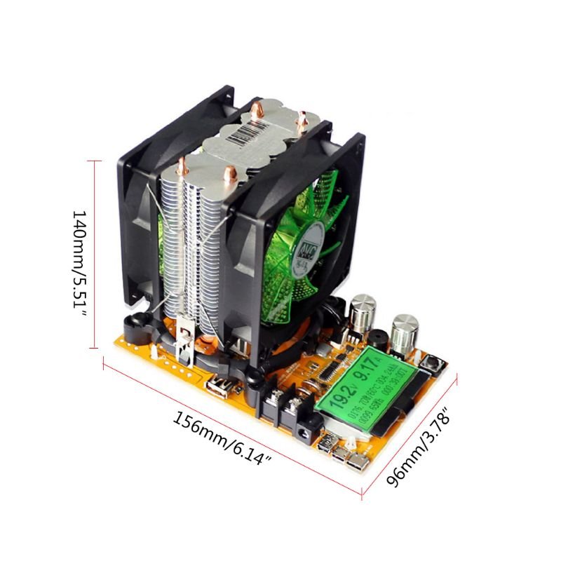 ATORCH 180W Intelligent Discharge G8TB Electronic Load Tester USB Resistor Adjustable CC Battery Capacity Testing Module