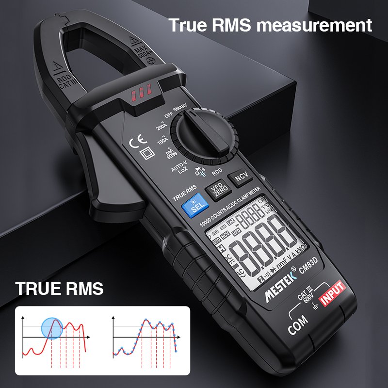 Digital Clamp Meter CM83D AC DC clamp Ammeter Car repair Current Volt Capacitor Ohm Hz Tester AC DC Clamp Meter Meter