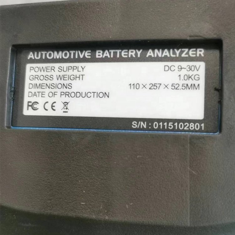 Automotive battery tester car battery start system detect machine