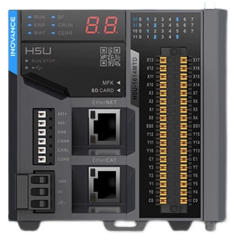 Inovance Ethercat PLC/H5U-1614MTD/GL10-4AD/GL10-3200/GL10-1600 Pac Dedicated Logic Control New Original Industrial Components